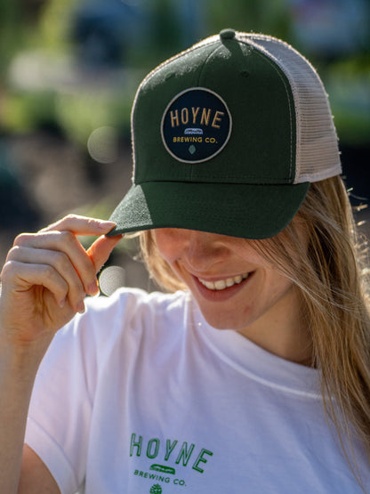 Green & Tan Mesh Hat