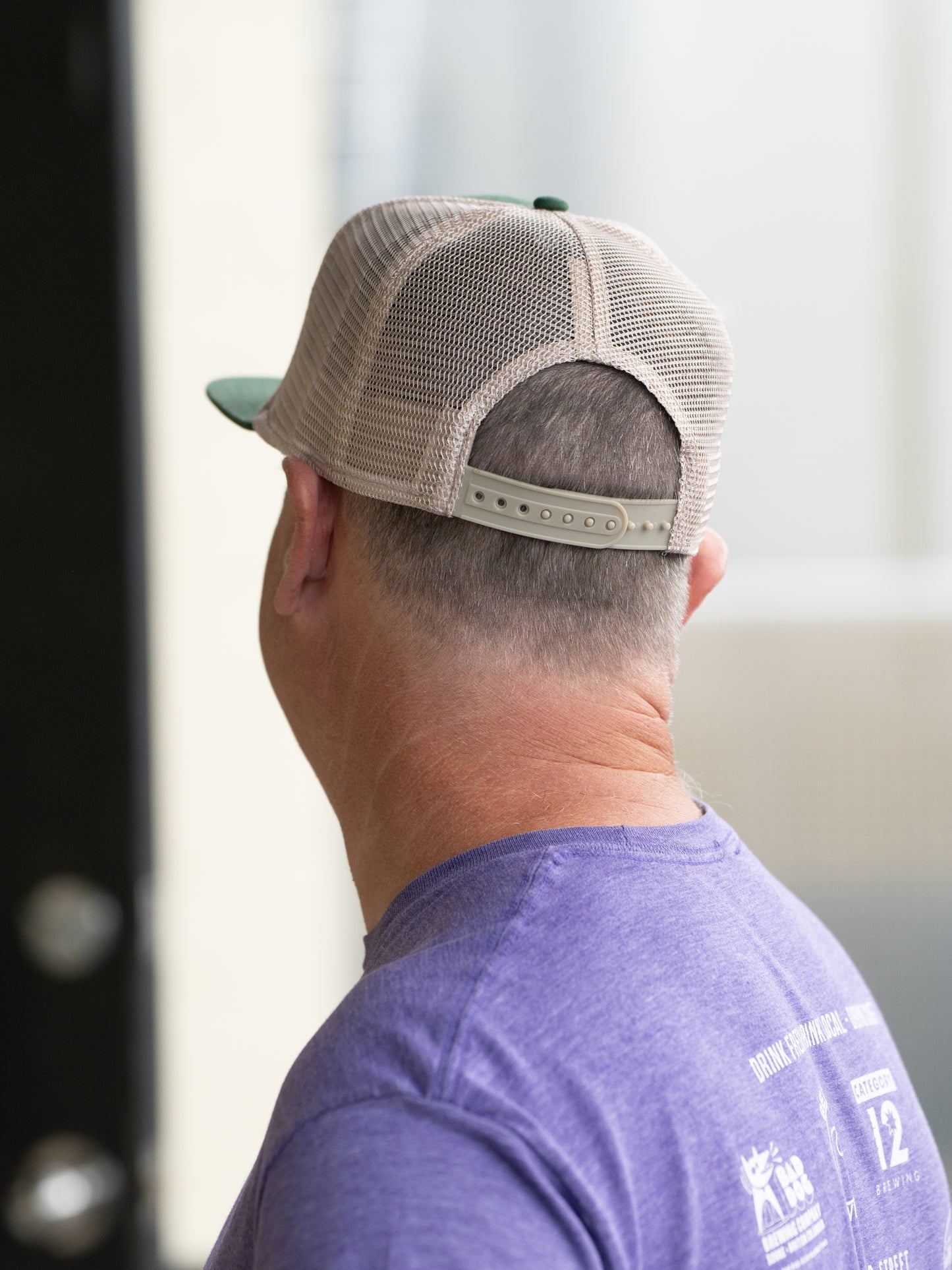 Green & Tan Mesh Hat