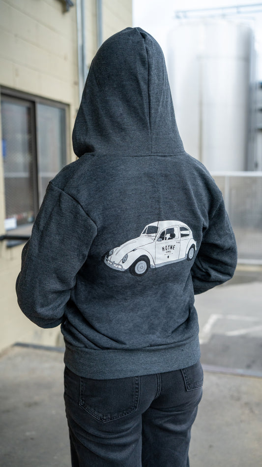 VW Bug Zip Up Hoodie