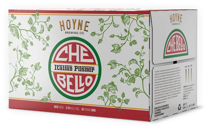 Che Bello Italian Pilsner 6 Pack Cans