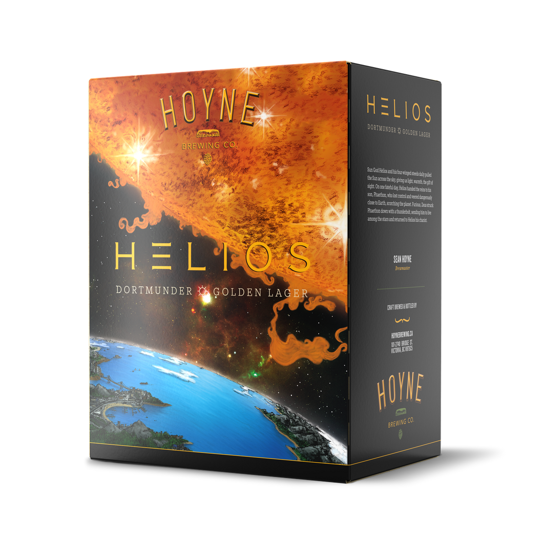 Helios Golden Lager 6 Pack Bottles